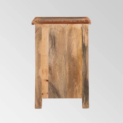 Wittwer Distressed End Table Brown - Christopher Knight Home - Image 6
