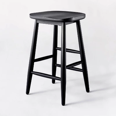 Haddonfield All Wood Backless Counter Height Barstool - Threshold™ Designed With Studio McGee - Image 4