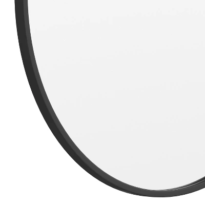 Emma And Oliver Wall Mounted Mirror With Iron Frame, Silver Backing And Shatterproof Glass For Entryways, Bathrooms And More - Image 7