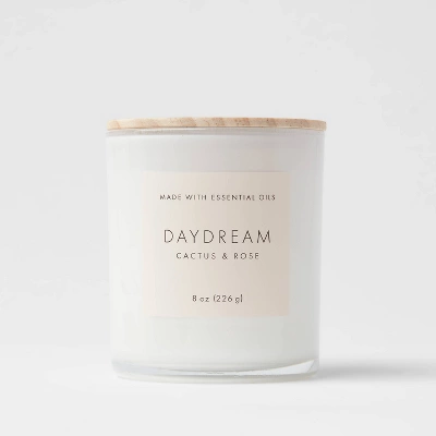 Wood Lidded Glass Wellness Daydream Candle - Threshold™ - Image 5
