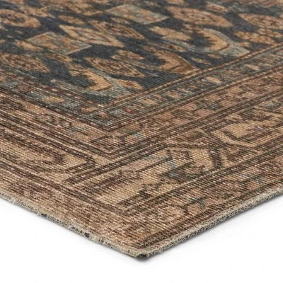 Reeves Medallion Runner Rug Brown/Blue - Jaipur Living