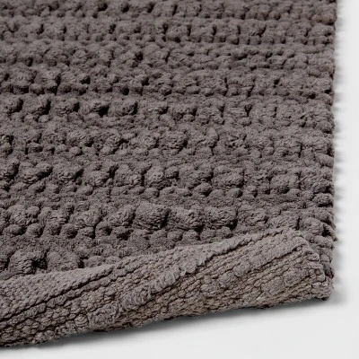 20"x32" Chunky Bath Rug Radiant Gray - Threshold™ - Image 3