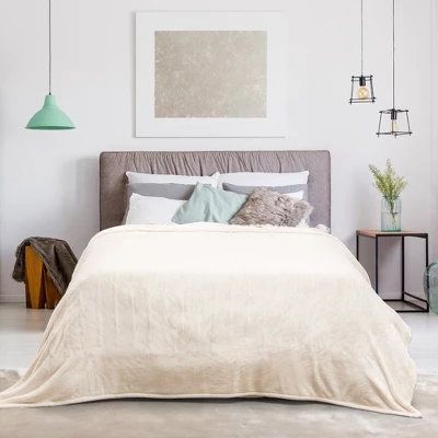 Tangkula 62"x84"/84"x90" Heated Blanket Twin/Queen Size Electric Heated Throw Blanket W/ Timer - Image 2