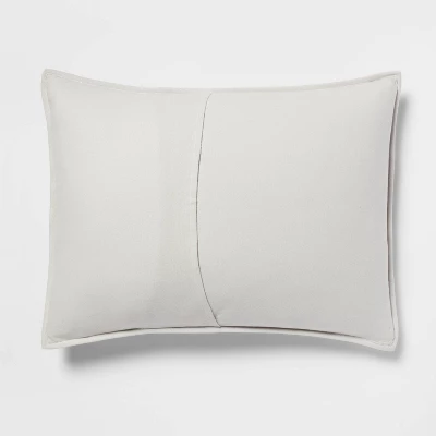 Flannel Windowpane Quilt Sham - Threshold™ - Image 3