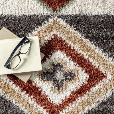 NuLOOM Southwestern Rosemarie Moroccan Tassel Shag Area Rug - Image 5