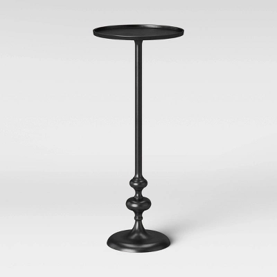 Londonberry Turned Metal Accent Table Black - Threshold - Image 10