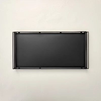 Decorative Metal Entryway Boot Tray Black - Hearth & Hand⢠With Magnolia - Image 2